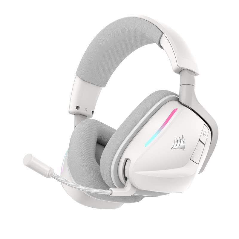 Corsair Void V2 Wireless Gaming Headset with Bluetooth for PC - White