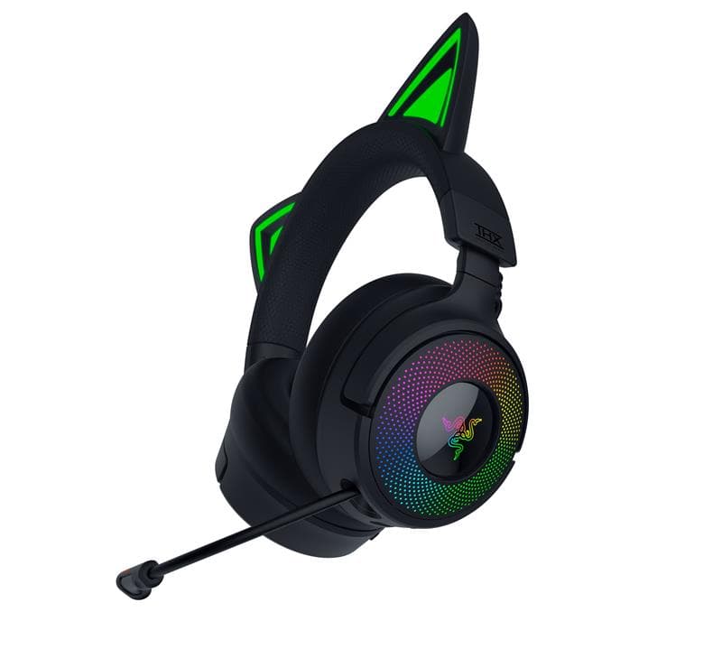 Razer Kraken Kitty V3 Pro Wireless RGB Gaming Headset Chroma RGB Black