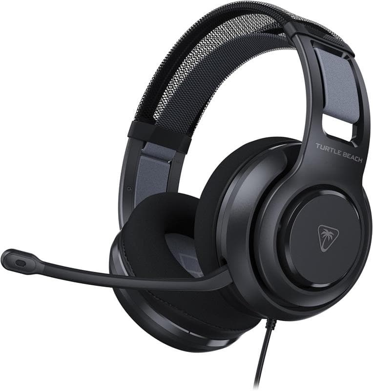 Turtle Beach Atlas 200 Wired Gaming Headset, Black