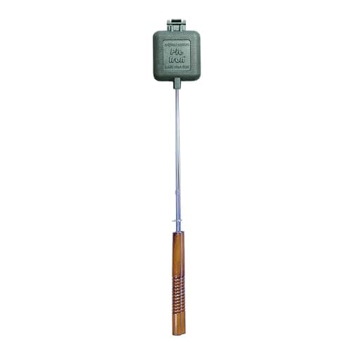 Rome Industries Inc 1705 Square Pie Iron with Steel and Wood Handles