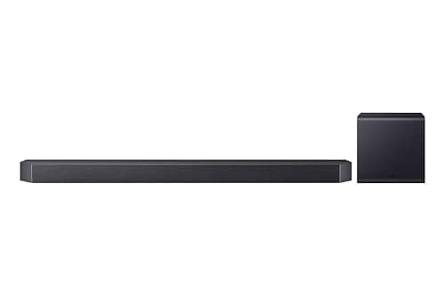 SAMSUNG HW-Q900F/ZC 7.1.2 ch Soundbar, Wireless Subwoofer, Dolby Atmos, Q-Symphony, Wireless TV Connection, HDMI 2.1, eARC, Wi-Fi, Bluetooth, AirPlay - [Canada] (2025)