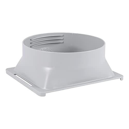 Bloepum Portable Air Conditioner Exhaust Hose Coupler Window Adapter A/C Unit Tube Connector Parts & Accessories Square to Round