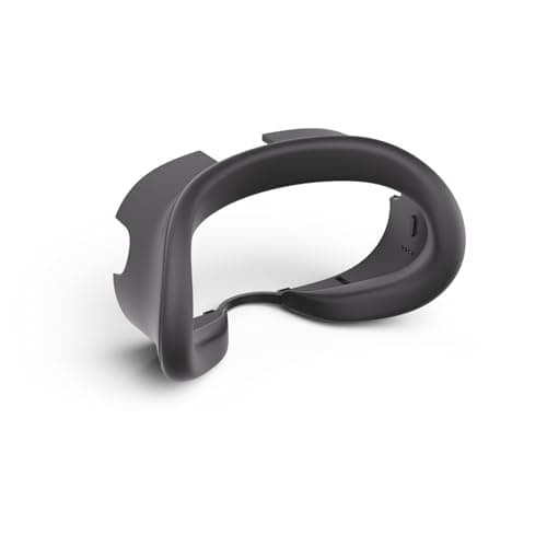 Meta Quest 3 Silicone Facial Interface, Oculus Quest 2, Black - Facial Interface Edition