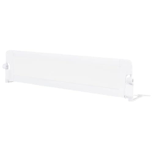HONEY JOY Bed Rail for Toddlers, Extra Long, Foldable Portable Swing Down Safety Bed Guard Rail, Toddler Bed Rails for Crib, King Queen Full Twin Size Bed Mattress (White, 1 Pack, 71 Inch)