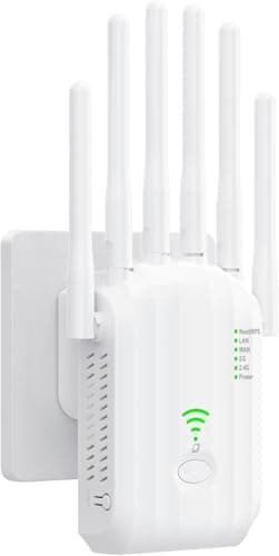 Hapolr WiFi 6 Extender AX1900, 12000sqft Whole Home Coverage