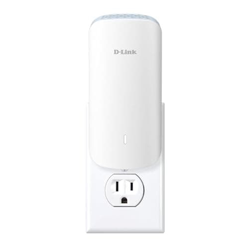 D-Link AX3000 Mesh WiFi 6 Range Extender, Up to 13,999 sq. ft. for Longer Range, Broad Compatibility, Gigabit Ethernet Port, Internet Signal Booster, Wireless Dual-Band Repeater (E30)