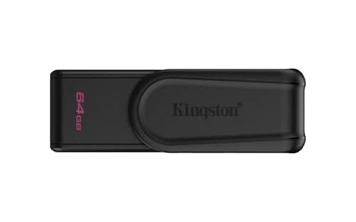 Kingston DataTraveler Exodia S 64GB USB Flash Drive | USB 3.2 Gen 1 Speed | Swivel Cap Design |DTXS/64GB