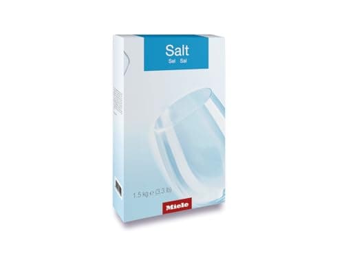 Miele Dishwasher Salt, Reactivation Salt with Extra Coarse Grains for Protecting Dishwashers and Dishes from Limescale Deposits, 3.3 lb - 10248600