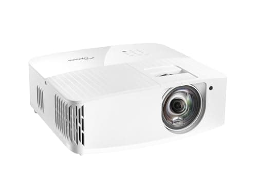 Optoma True 4K UHD Gaming Projector, UHD35STx (Latest, Lamp, Short Throw)