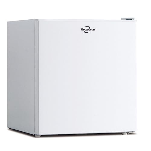 Koolatron Refrigerator - Mini Fridge With Freezer For Kitchen, Bedroom, office, Dorms, Cool Storage For Wine, Beverages, Compact Free Standing, 1.7 Cubic Feet Capacity, White