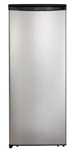 Danby Designer 11 Cubic Feet Refrigerator-Black Stainless Look