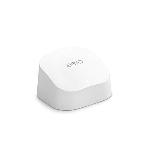 Amazon eero 6 mesh wifi add-on extender - Add up to 140 m² of Wi-Fi 6 coverage. Required eero mesh wifi system not included