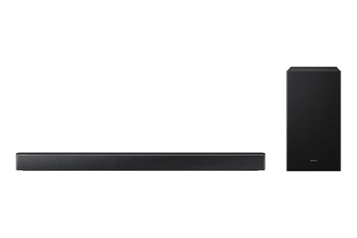 Samsung Sound Bar HW-B630F/ZC, 3.1 Channel, Subwoofer, 370 watts, Surround Sound, Dolby Digital, DTS Virtual:X, Bass Boost, Adaptive Sound, Bluetooth, HDMI ARC, Soundbar