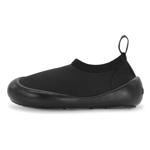 Jan & Jul Quick Dry Toddler Water Shoes for Boys and Girls, Lightweight Beach Shoes (Black, US Size 3 Toddler)