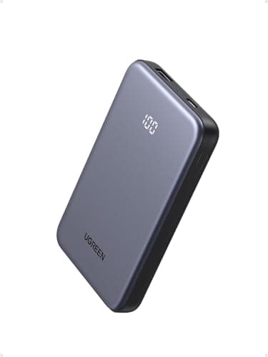 UGREEN Nexode 10000mAh Battery Pack Power Bank, USB-C Portable Charger Compact for iPhone Fast Charging 22.5W, PD3.0 Digital Display Compatible with iPhone 17/16/15/14 Pro Max, Galaxy S25 Ultra
