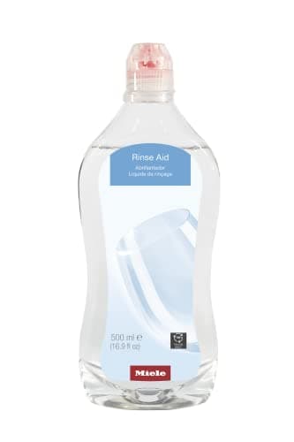 Miele Dishwasher Rinse Aid, for Optimal Drying and Sparkling Finish with Glass Protection Formula, 17 oz - 11772170