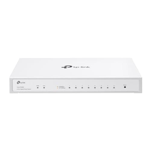 TP-Link Festa (FS308G) 8 Port Gigabit Smart Managed Switch - Self-Organizing Network, Free Cloud Management, Fanless, Static Routing, Vlan, ACL, LAG, Desktop/Wall Mount, Does not Work with Omada