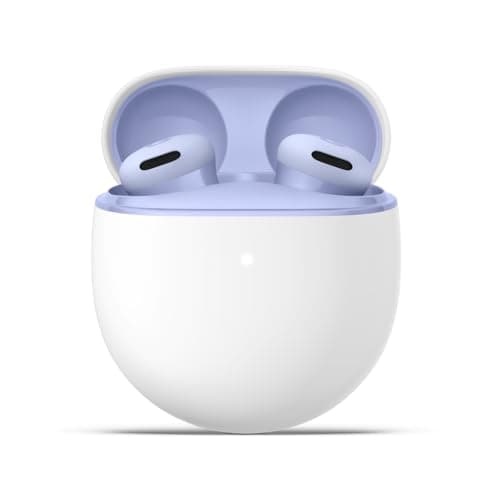 Google Pixel Buds 2a - Wireless Earbuds with Active Noise Cancellation - Lightweight, Comfortable Fit - Water Resistant - Bluetooth Compatible - Iris