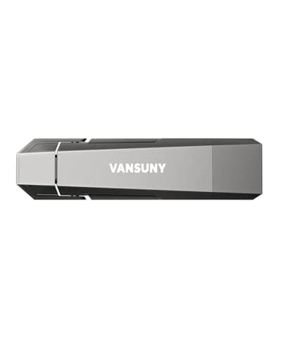 Vansuny 256GB Portable External USB Solid State Drive 3.2 Gen 2 Dual Portable SSD USB A + Type C External SSD Up to 1000MB/s for Smart Phone Tablet Laptop MacBook PC
