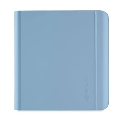 Kobo Libra Colour SleepCover Case with Stylus Holder (Stylus Not Included) | Dusk Blue | Sleep/Wake Technology | Built-in 2-Way Stand | Vegan Leather | Compatible with 7” Kobo Libra Colour eReader