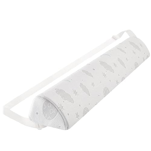Bed Rail Bumpers for Toddlers - Foam Guard with Adjustable Safety Straps & Non-Slip Grip, Breathable Air Layer Cover, Waterproof & Washable Bed Safety Rail for Kids, Children and Seniors