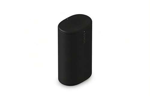 Sonos Play - Portable Bluetooth Speaker with WiFi, Alexa, 24-Hour Battery Life, Charging Base - Black
