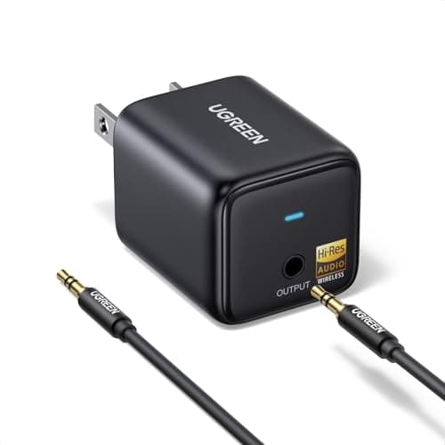 UGREEN Bluetooth 6.0 Audio Receiver, Hi-Res Certified with LDAC