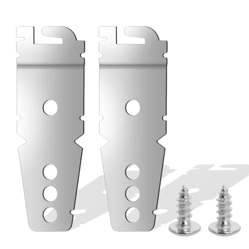 2 Pack 8269145 Undercounter Dishwasher Securing Brackets Mounting Bracket Clips Replacement for Whirlpool Kenmore Sears May-tag Amana Jenn-Air Crosley Roper Mag WP8269145