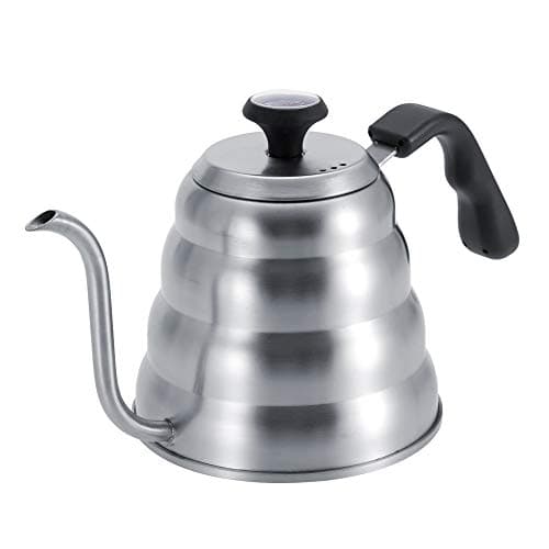 HEEPDD 1L Gooseneck Stovetop Kettle Stainless Steel Built in Thermometer