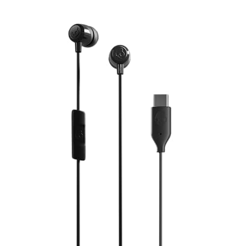 Skullcandy Jib USB-C Wired Earbuds with Noise Isolating Fit - True Black