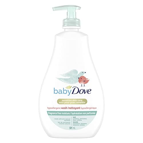 Baby Dove Tip to Toe Sensitive Skin Moisture Baby Wash, 591mL
