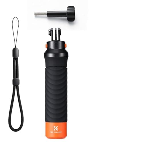 K&F CONCEPT Waterproof Floating Handle Grip for GoPro, Water Sports Stick