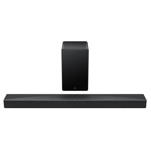 TCL Q65H Q Class 5.1 Channel Soundbar with Dolby Atmos, DTS:X, Ray Danz Technology, Wireless Subwoofer, and Bluetooth Music Streaming