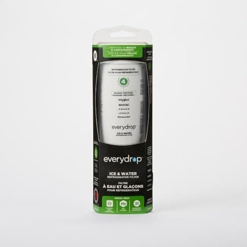 EveryDrop Premium Refrigerator Water Filter (EDR4RXD1B - Filter 4). The ONLY Water Filter Approved for*: Maytag, Whirlpool, KitchenAid, Amana Brand refrigerators.