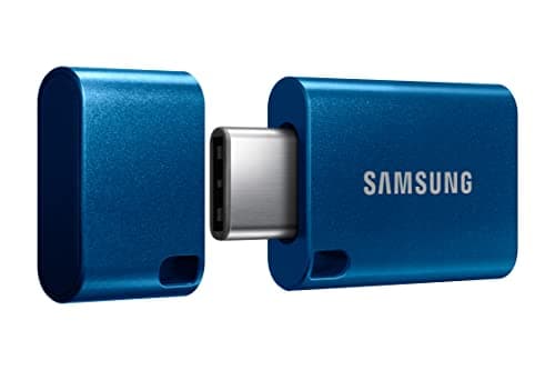 SAMSUNG Type-C USB Flash Drive, 128GB, Transfers 4GB Files in 11 Secs w/Up to 400MB/s Read Speeds, Compatible w/USB 3.0/2.0, Waterproof MUF-128DA/AM [Canada Version]