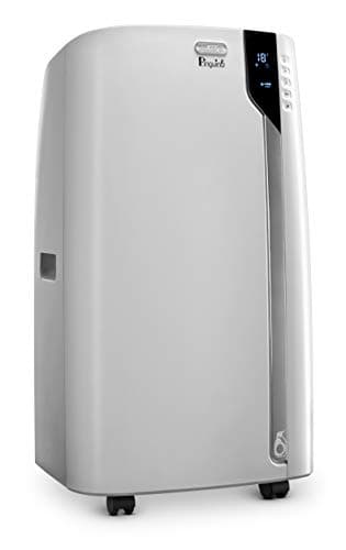 DeLonghi Portable Air Conditioner 14,000 BTU,cool extra large rooms up to 700 sqft,remote,energy saving mode,extremely quiet,dehumidifier,fan,programmable,window venting kit,AC Unit for room,EX390LVYN