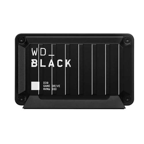 WD_Black 1TB D30 Game Drive SSD, Portable External Solid State Drive, Compatible with PlayStation, Xbox, & PC, Up to 900MB/s - WDBATL0010BBK-WESN