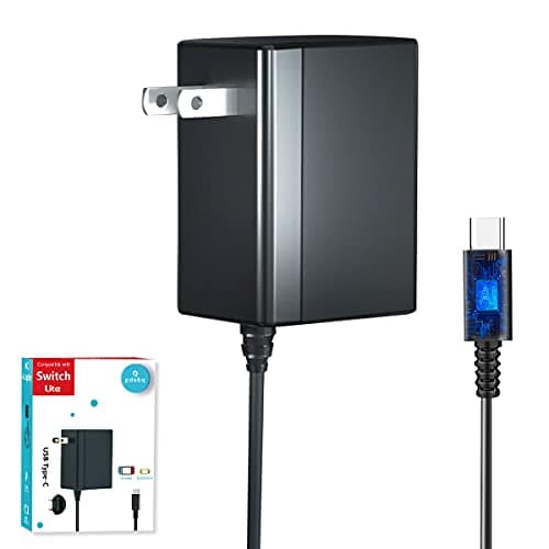 Charger for Nintendo Switch and Lite and OLED with 5FT Charger Cable for Nintendo Switch/Steam Deck, Support Switch TV Dock Mode AC Power Supply Adapter, Output 15V2.6A Fast Charge Nintendo