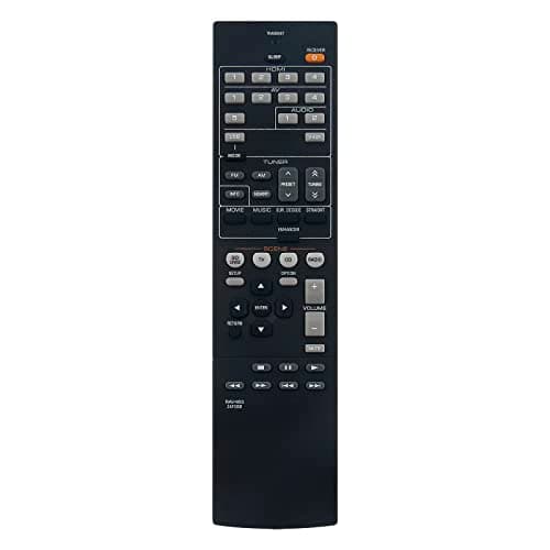 RAV463 Replace AV Receiver Remote Control Compatible for Yamaha Home Theater AV Receiver ZA11350 HTR-3066 RX-V375 RX-V373