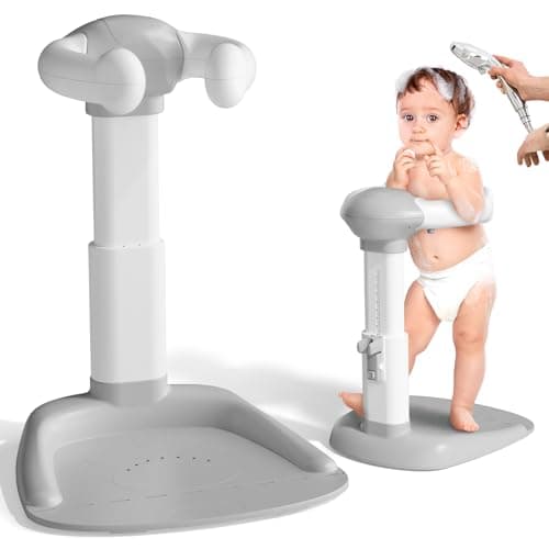COOSEYA ® Baby Bathtub With Shower Stand Support|Anti-Pinch Soporte para Bañera de Bebé Adjustable Baby Shower Tower, Smart Water Flow Hug Tower, Ideal baby shower gifts