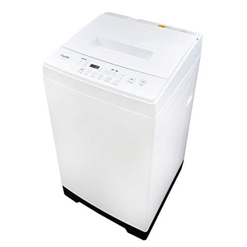 Panda Portable Washing Machine, 1.7 Cu.ft High-End Fully Automatic Compact Washer, 11 Lbs Capacity Top Load with Folding Window – Ideal for Apartments, Condos, and Small Spaces – White