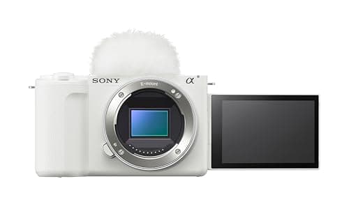 Sony Alpha ZVE10M2 APSC Mirrorless Interchangeable Lens Camera White