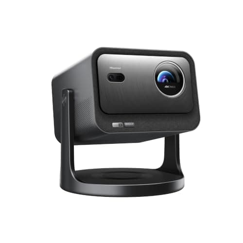Hisense C3 4K UHD Smart Triple Laser Mini Projector with 65"-300" Projection Size, 2500 Lumens, 4K AI upscaling, IMAX Enhanced and Dolby Vision