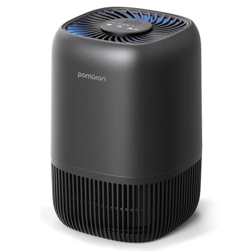 POMORON Air Purifier MJ012H with H13 Filter for Bedroom Home Office
