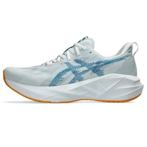 ASICS Men's NOVABLAST 5 Running Shoes,10.5,Arctic Blue/Aegean Blue
