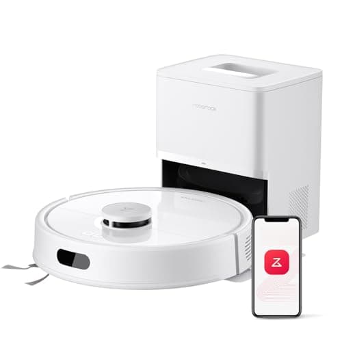 roborock Q7 L5+ Robot Vacuum and Mop, Self-Emptying, Dual Anti-Tangle System, 8,000 Pa HyperForce Suction, Electronic Water Tank, Schedule Daily Cleaning, Perfect for Hard Floors, Carpets and Pet Hair