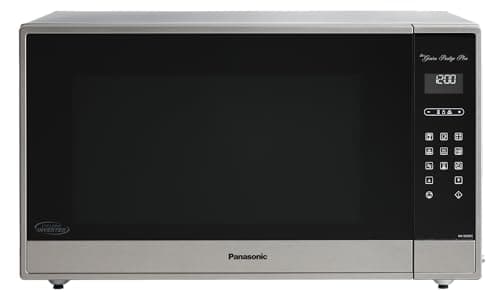 Panasonic NNSE995SC Genius Prestige Plus Full Size 1200 W Cyclonic Inverter Microwave Oven, 20 Auto Cook Menus, Child Lock, 2.2 cu.ft, Stainless Steel