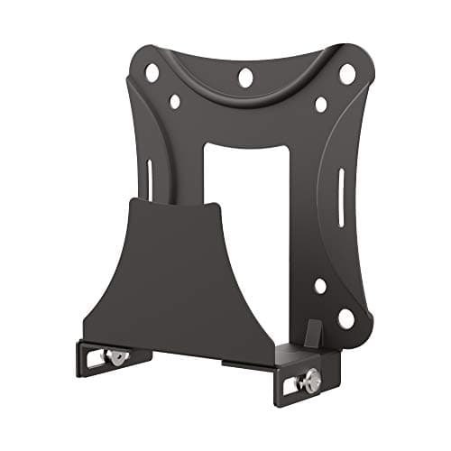 Barkan Universal and Adjustable Streaming Device Mount, Compatible - Apple TV, Roku, Amazon Fire TV, Cable Box, Black, 5 Year Warranty