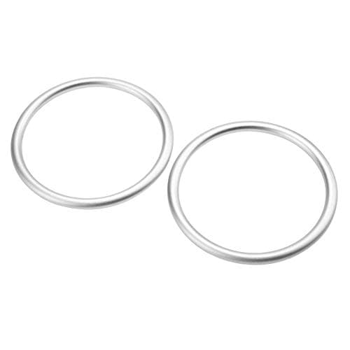 Baby Infant Sling Ring Aluminium Wrap Rings Carrier Ring Accessory for Newborn Kids Large Size Baby Sling Rings for Baby Carriers & Slings
