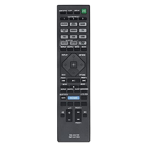 PERFASCIN RM-AAU190 RM-AA130U Replaced Remote Control fit for Sony Home Theatre AV Receiver STR-DN860 STR-DN1060 STR-DH750 STR-DH550 STRDN1060 STRDH550 STRDH750 STRDN860